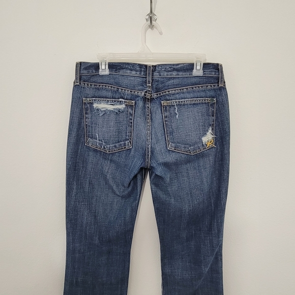 Ruehl No. 925 Barrow Frayed Out Jeans Women's 29 - Picture 8 of 12